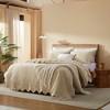 Marcielo 3 Pcs Embroidered Cotton Oversized Quilt Bedspread Set - 3 of 4