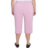 Alfred Dunner Womens Plus-Size Flat Front Allure Classic Clamdigger Pant - 2 of 4