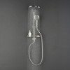 ChicFurnit Showerheads Rainfall Shower Head with Handheld Spray Combo Extention Arm High Pressure Showerheads for Bathroom, Silver, 30.3"*15"*3.9" - 3 of 4