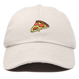 Dalix Pizza Embroidered Mens Cotton Dad Adjustable Hat Baseball Cap Mens - 1 of 4