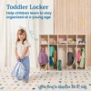ECR4Kids Streamline 5-Section Toddler Coat Locker - 3 of 4