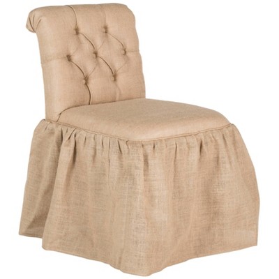 Allie Vanity Chair - Beige - Safavieh