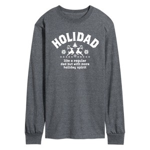 Men's - Instant Message - Holidad Long Sleeve Graphic T-Shirt - 1 of 4
