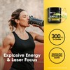Optimum Nutrition, Pre-Workout Amped Powder, Tropical Fury, High Stim, Sugar-Free, Caffeine, 20 Servings - 4 of 4