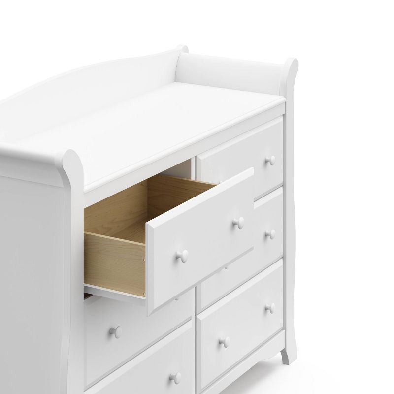 Storkcraft Avalon 6 Drawer Dresser with Interlocking Drawers - White, 5 of 7