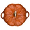 STAUB Cast Iron 3.5-qt Pumpkin Cocotte - 3 of 4