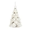 Melrose White Frosted Pine Tree Ornament (Set of 6) - 3 of 4