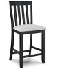 Ridstar 2 Piece Dining Chairs, Armless Chair For Dining Room-Gray - 2 of 4