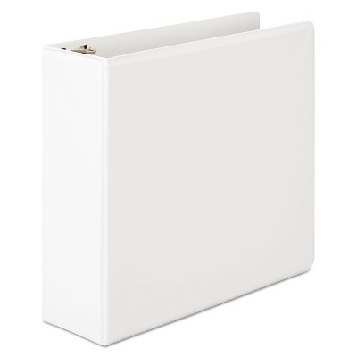 Wilson Jones Basic D-Ring View Binder 3" Cap White 38649W