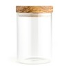 Berard Glass Storage Jar With Olive Wood Lid, 20-ounce - 2 of 4