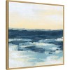 Amanti Art Golden Surf I by June Erica Vess Framed Canvas Wall Art - 3 of 4