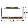 Kennesaw State University Owls Logo Full Size Standard License Plate Metal Frame - 4 of 4