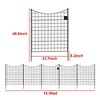 Famapy Metal Garden Fence for Multiple Protection Purposes-5PCS - image 3 of 4