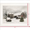 Whisen "Farmhouse Christmas" Framed Wall Art, Modern Home Decor Framed Print - 4 of 4