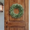 Puleo 24" Lexington Fir Artificial Blue/Green Christmas Wreath - 2 of 4