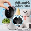 Smart Wireless Baby Monitor with Wearable Video Smart Watch for Parents + Night Vision, Two-Way Audio, Remote Viewing - 2 of 4