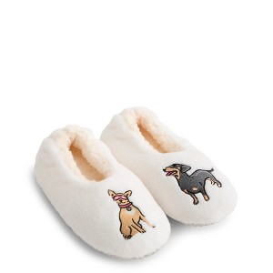 Vera Bradley Women's Outlet Soft Fleece Slipper Socks - 1 of 2