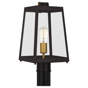 Quoizel Lighting Amberly Grove 1 - Light Post Light in  Western Bronze - 1 of 4