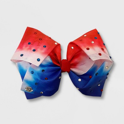 Girls' JoJo Siwa Patriotic Bow with Rhinestones