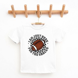 The Juniper Shop I Am Just Here For The Snacks Toddler Short Sleeve Tee - 1 of 3