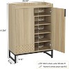 Tribesigns 5-tier Shoe Rack Organizer Cabinet - 3 of 4