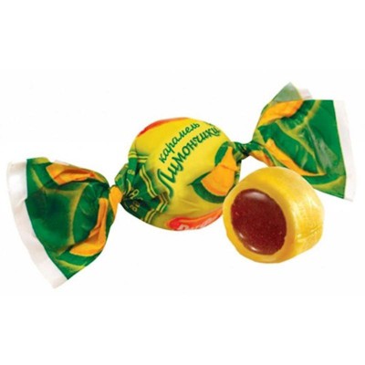 Rot Front Limonchiki Lemon Hard Candy With Soft Filling 2.2lb - A Generous Bulk Pack Of Citrus-Infused Delights For A Burst O