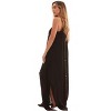 Riviera Sun Womens Maxi Dress  Tie Die Spaghetti Strap Long Sundress  Summer Dresses - 2 of 3
