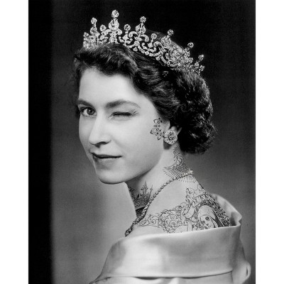 Poster Master  Altered Queen Elizabeth