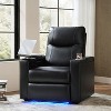 Flora Genuine Leather Recliner|HULALA HOME - 2 of 4