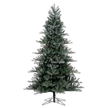Evergreen Classics 6.5 ft Pre-Lit Vermont Spruce Quick Set Artificial  Christmas Tree, Remote-Controlled Color-Changing LED Lights