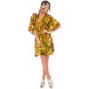 HAPPY BAY Women's Beachwear Summer Swim Beach Dress Cover Ups for Swimwear Women Plus Size Fall Swimsuit Coverups for Women 2X-3X Green Abstract - 4 of 4