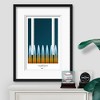 MLB Kansas City Royals Kauffman Fountains Stadium Art Poster - 2 of 4