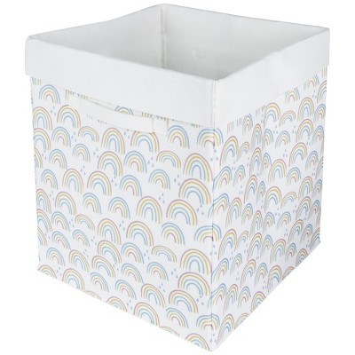 Image of Sammy & Lou Printed Felt Storage Hamper - Rainbow