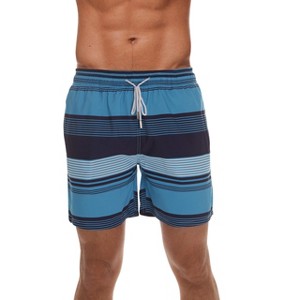 Whiskey and Oak Mens Swimming Trunks Shorts with Pockets Quick Dry Bathing Suit - 1 of 3