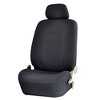 2-Piece  Universal Car Seat Cover Set – Durable Auto Seat Protector for Cars, Trucks & SUVs (Single Seat) - 3 of 4