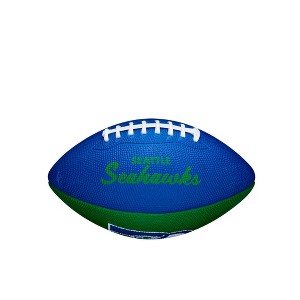 NFL Wilson Retro Jr Football - Seattle Seahawks - 1 of 4