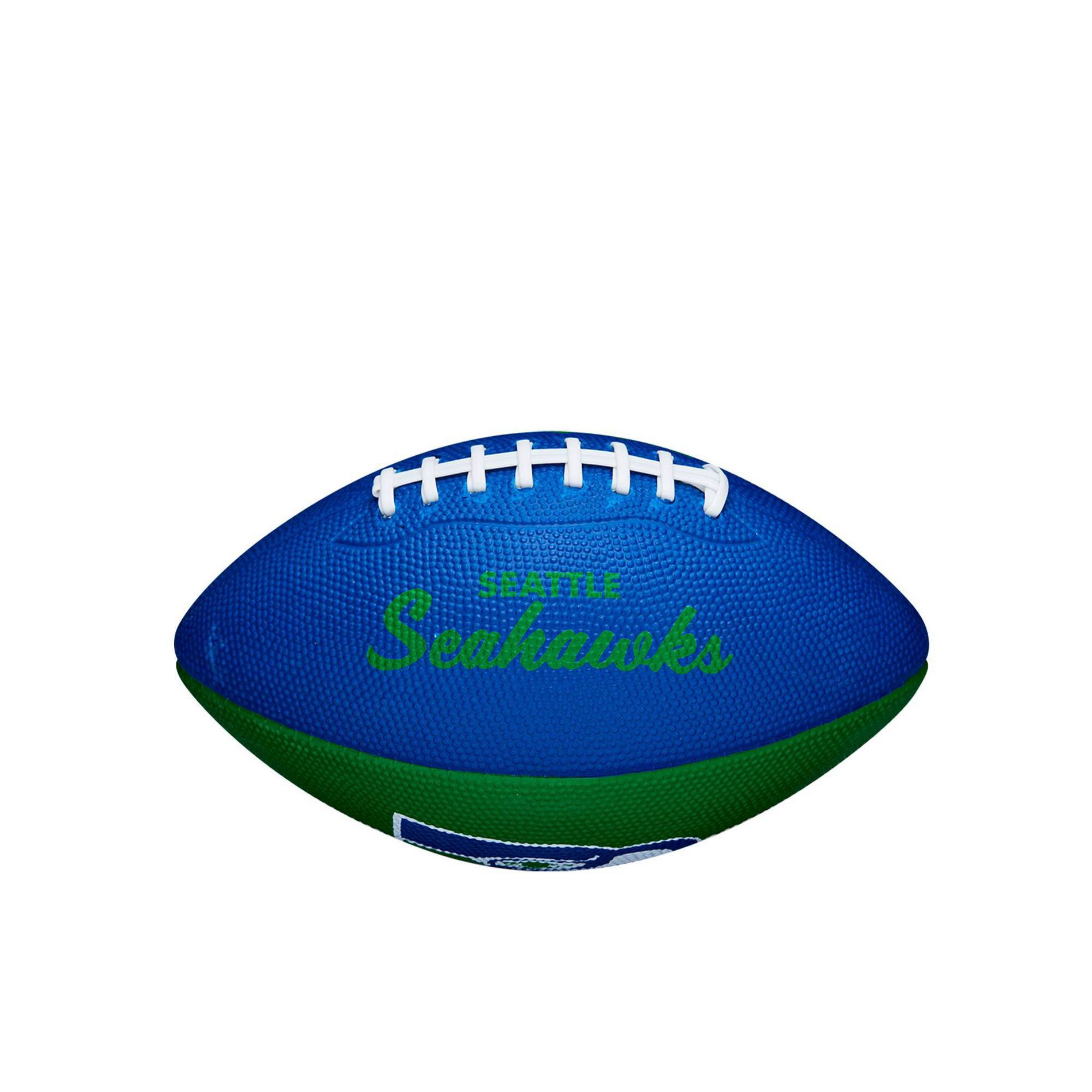 NFL Wilson Retro Jr Football - Seattle Seahawks