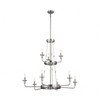 Kichler Lighting Vetivene 9 - Light Chandelier in  Classic Pewter - 3 of 3