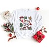 Christmas Vibes Sketched - Women's Graphic Sweatshirt - 2 of 4