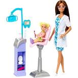 Barbie Careers Dentist Doll with Brown Hair and Playset with Accessories