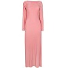 Memoi Women's Luxe Ribbed Bamboo Blend Full-Length Nightgown - 4 of 4