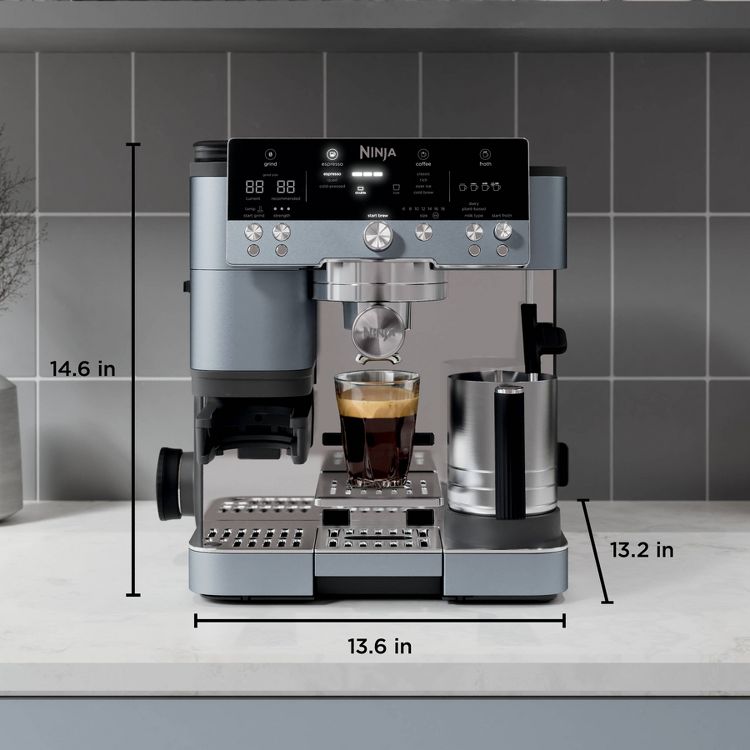 Ninja Luxe Café Premier Series 3-in-1 Espresso, Coffee and Cold Brew Machine, 4 of 11