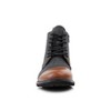 Polar Fox Mens Brooke MPX806061 Lace-up HIgh Top Two-Tone Fashion Dress Boots with Zipper Closure - 3 of 4