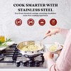 Alva Maestro 1.6 Qt. 5-Ply Stainless Steel Saucier Pan Lasered Measurements Non-Toxic PFAS Free Compatible with All Stovetops Oven & Induction Safe - 4 of 4