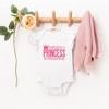The Juniper Shop Being A Princess Is Exhausting Baby Flutter Sleeve Bodysuit - 2 of 2