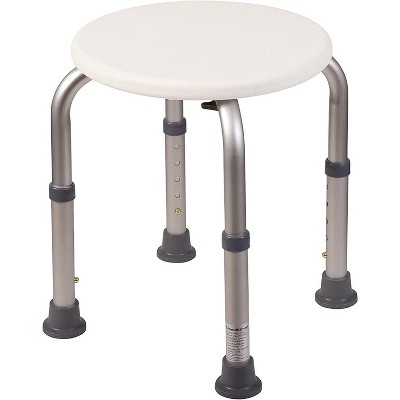 DMI - Shower/Tub Stool Round W/Bacti