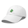 Dalix Cactus Embroidered Cap Cotton Succulent Baseball Hat Plant Adjustable Womens - 4 of 4