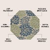 JONATHAN Y Zinnia Modern Floral Textured Weave Indoor/Outdoor Area Rug - 3 of 4