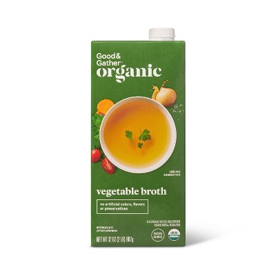 Organic Vegetable Broth - 32oz - Good & Gather™