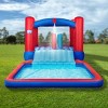 Sunny & Fun Inflatable Kids Backyard Water Slide Park & Bounce House - 4 of 4